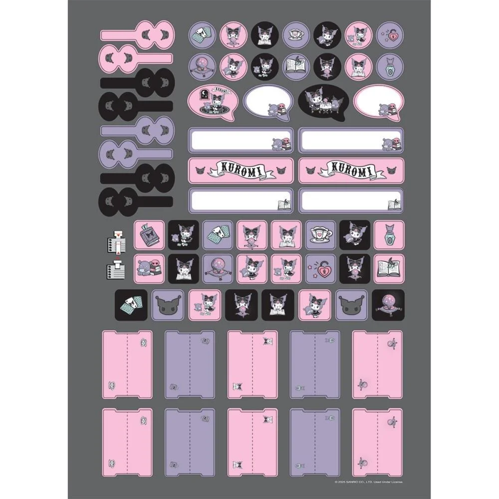 Caderno 10X1 Capa Dura Kuromi 160 Fls I.a Jandaia (Pct.c/04) - imagem 10