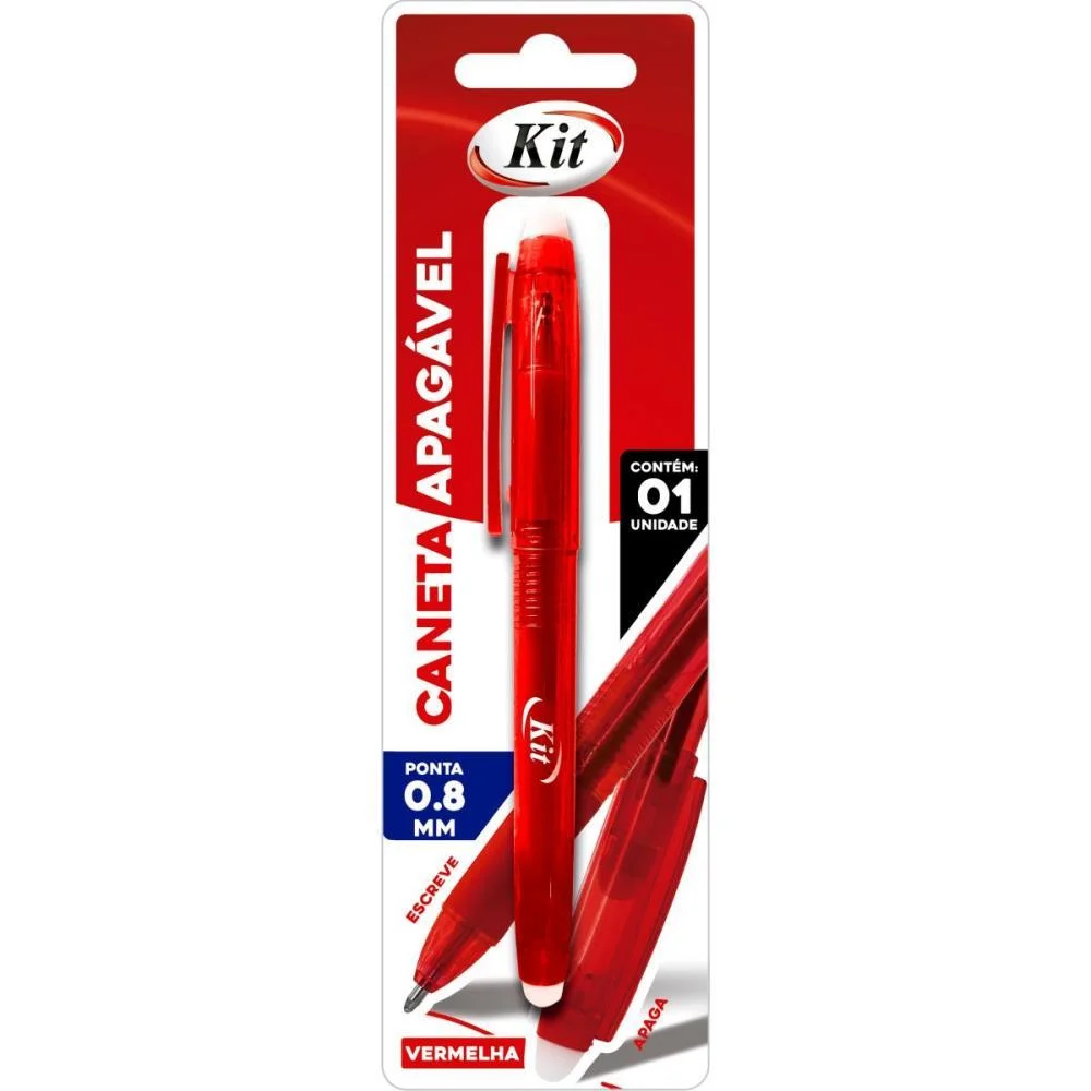 Caneta Apagavel Esferografica Multius.0.8Mm Vm Kit (Blister) - imagem 2