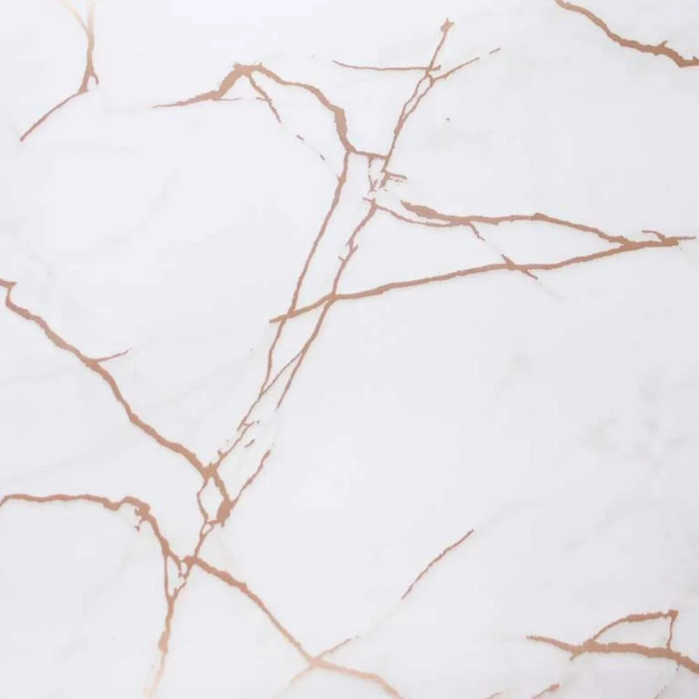 Contact Decorado 45Cmx10M Calacatta Branco Brilho Contact (Rolo) - imagem 4