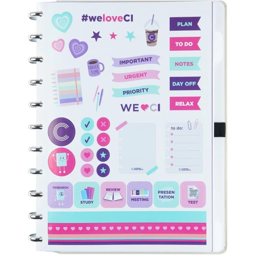 Caderno Inteligente Grande Latte 80Fls 215X280Mm Caderno Inteligente (Unidade) - imagem 3