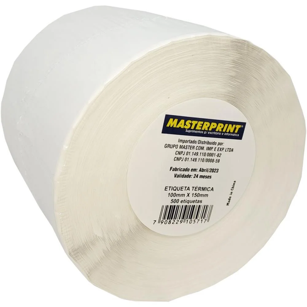 Etiqueta Adesiva E-Commerce 100X150Mm 500Etiq. Masterprint (Unidade) - imagem 2