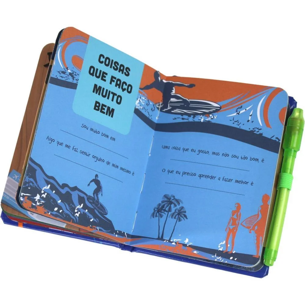 Diario Meu Livro Secreto 12X15Cm 48Pg Magic Kids (Unidade) - imagem 5