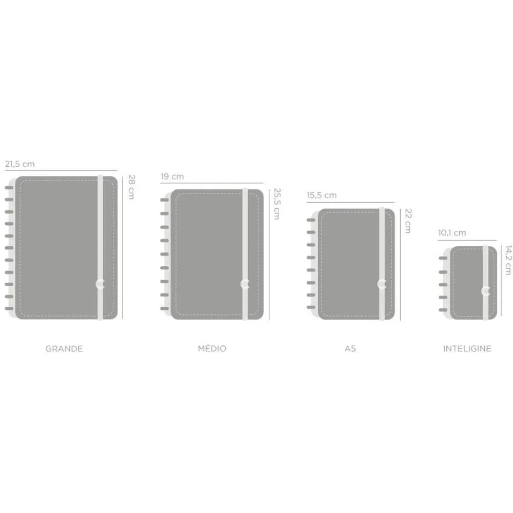 Caderno Inteligente Grande Jasper 80Fls 215X280Mm Caderno Inteligente (Unidade) - imagem 10