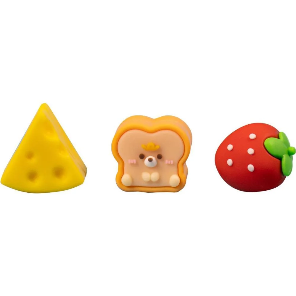Borracha Decorada Cis Fun Mini 3D Bl.c/03 Sortid Sertic (Dp.c/20) - imagem 5
