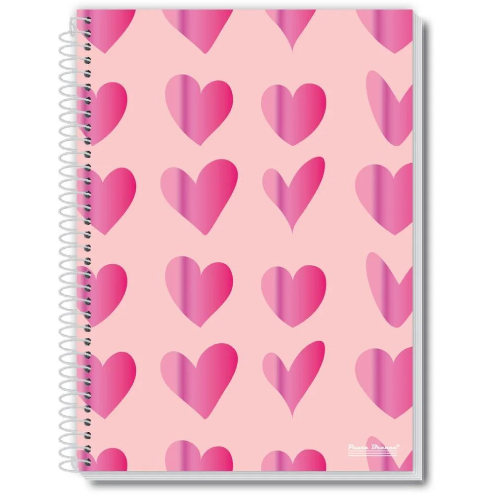 Caderno 10X1 Capa Dura Amo 160Fls. Pauta Branca (Pct.c/02) - imagem 4