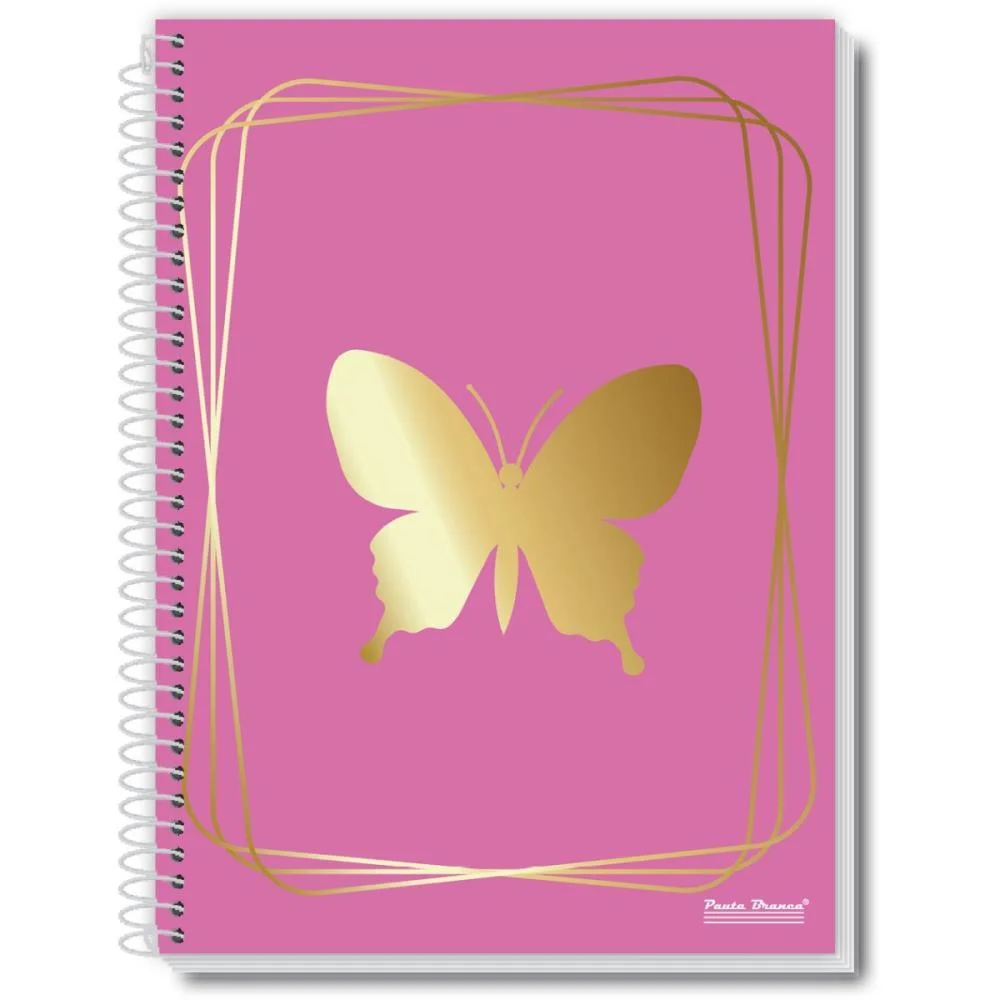Caderno 01X1 Capa Dura Fly 80Fls. Pauta Branca (Pct.c/03) - imagem 4