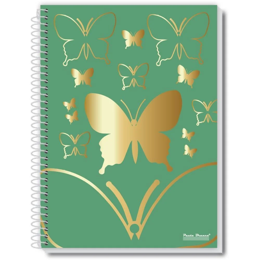 Caderno 15X1 Capa Dura Fly 240Fls. Pauta Branca (Pct.c/02) - imagem 4