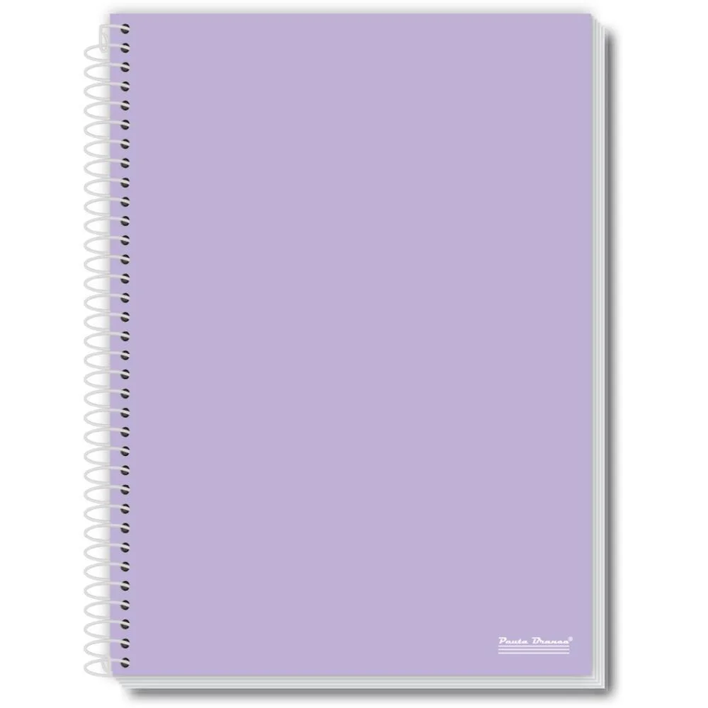 Caderno Espiral 1/4 Capa Dura Office Colors 80Fls. Pauta Branca (Pct.c/05) - imagem 3
