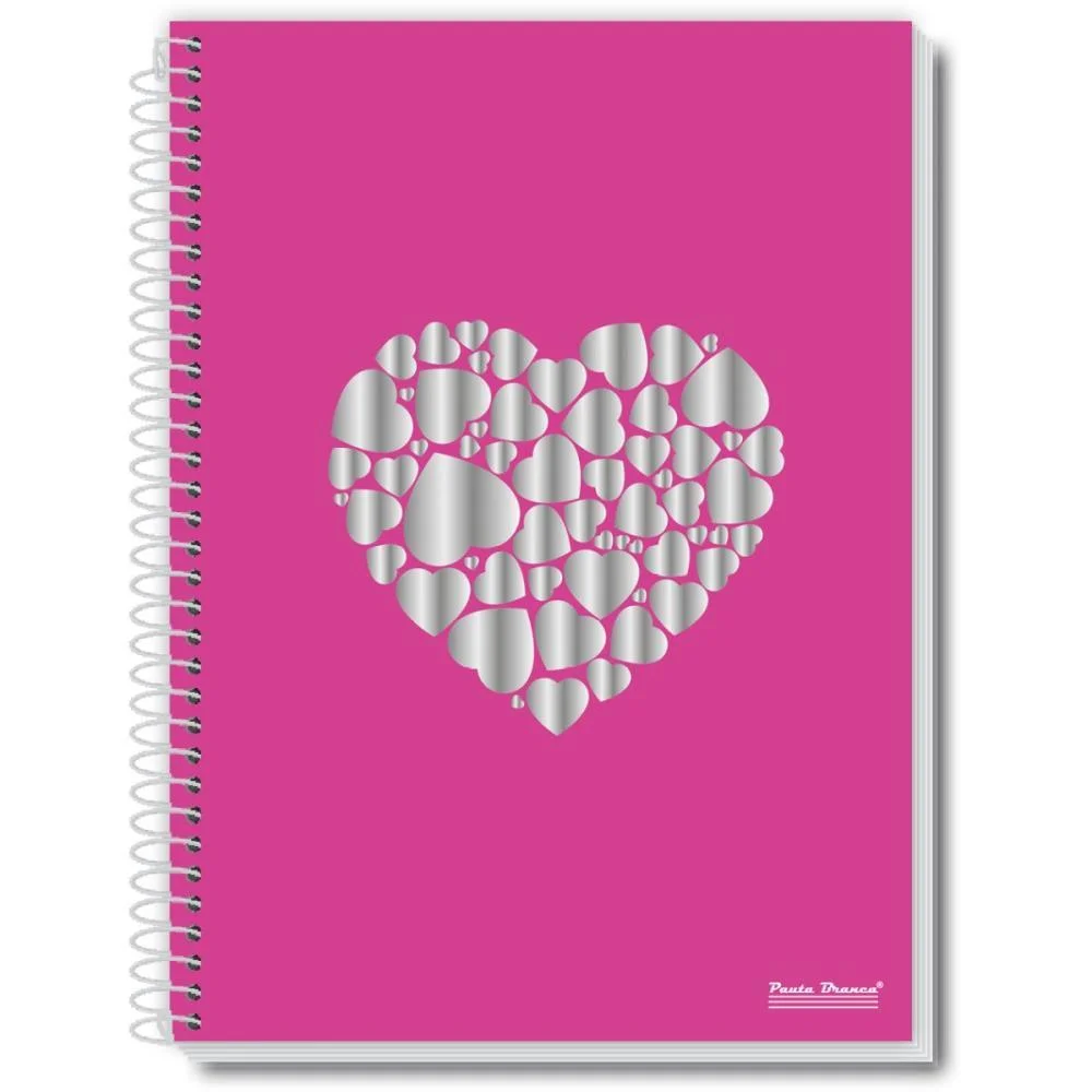 Caderno Espiral 1/4 Capa Dura Amo 80Fls. Pauta Branca (Pct.c/05) - imagem 5