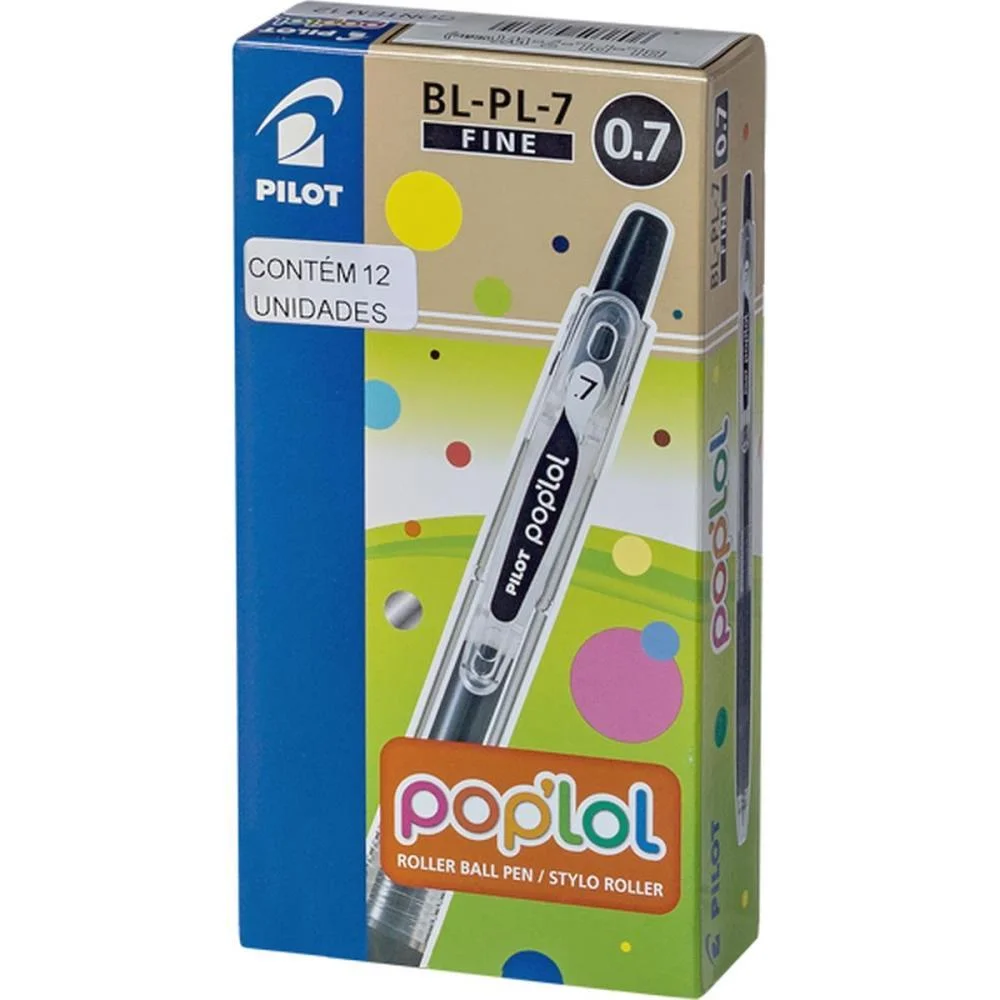 Caneta Gel Pop Lol Branca 0.7Mm Retratil Pilot (Cx.c/12) - imagem 4