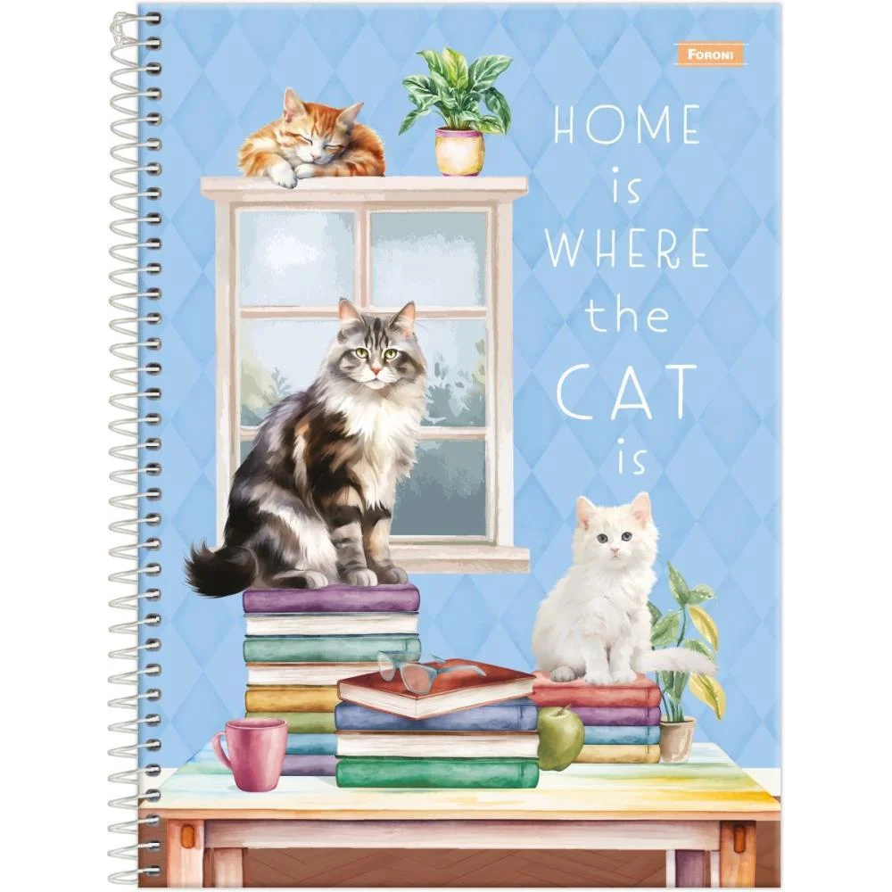 Caderno 01X1 Capa Dura Furfriends 80F Foroni (Pct.c/04) - imagem 5