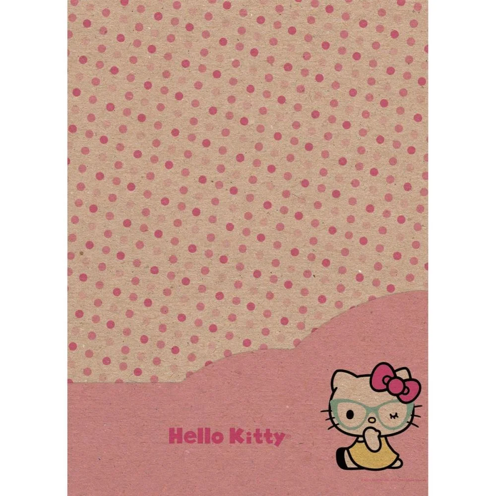 Caderno 10X1 Capa Dura Hello Kitty Kraft 160Fls. I.a Jandaia (Pct.c/04) - imagem 8