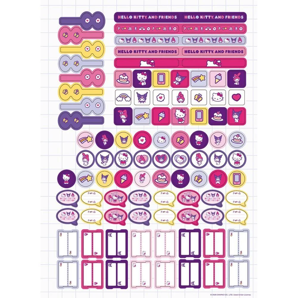 Caderno 01X1 Capa Dura Besties Forever 80Fls. I.a Jandaia (Pct.c/04) - imagem 11