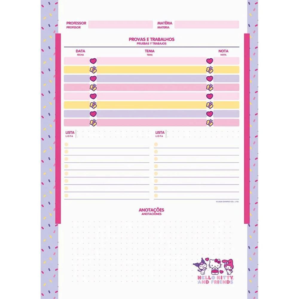 Caderno 01X1 Capa Dura Besties Forever 80Fls. I.a Jandaia (Pct.c/04) - imagem 13