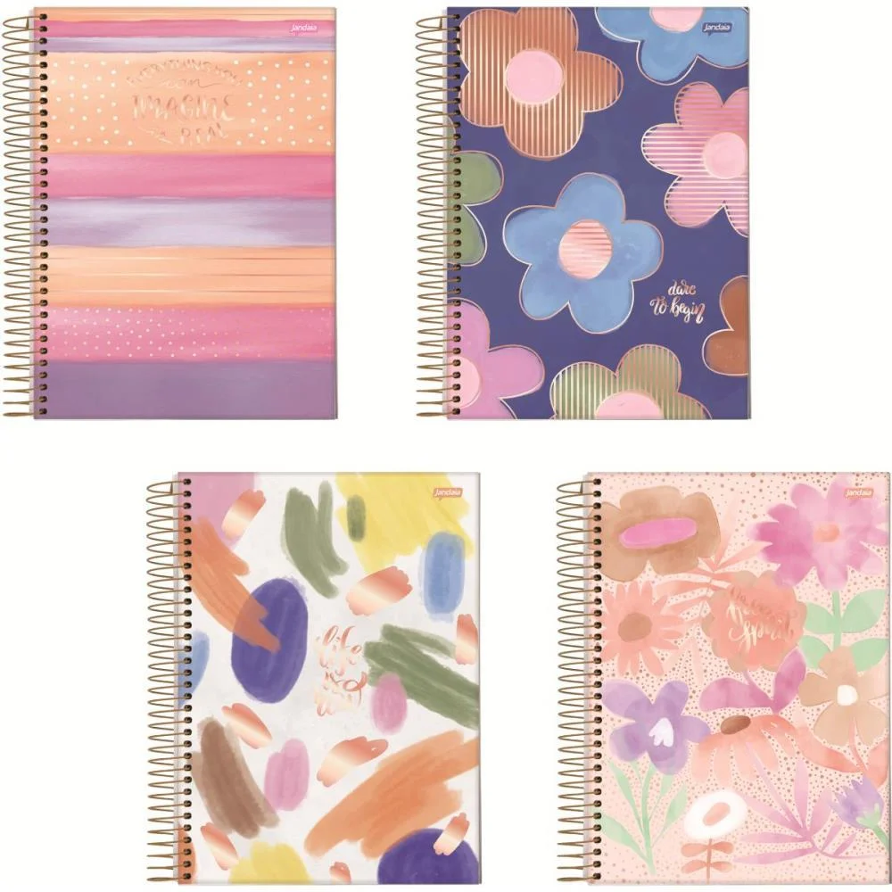 Caderno 15X1 Capa Dura La Creme 240Fls. I.a Jandaia (Pct.c/02) - imagem 3
