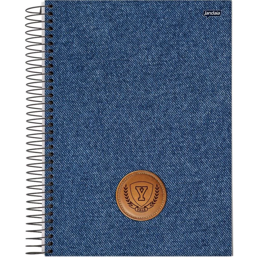 Caderno Espiral 1/4 Capa Dura Yale 80Fls. Jandaia (Pct.c/05) - imagem 6