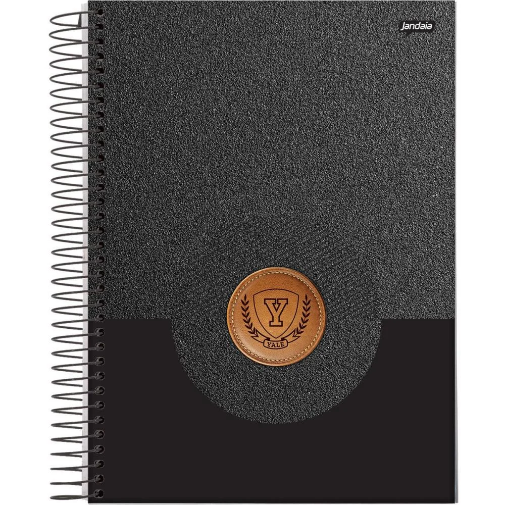 Caderno Espiral 1/4 Capa Dura Yale 80Fls. Jandaia (Pct.c/05) - imagem 7