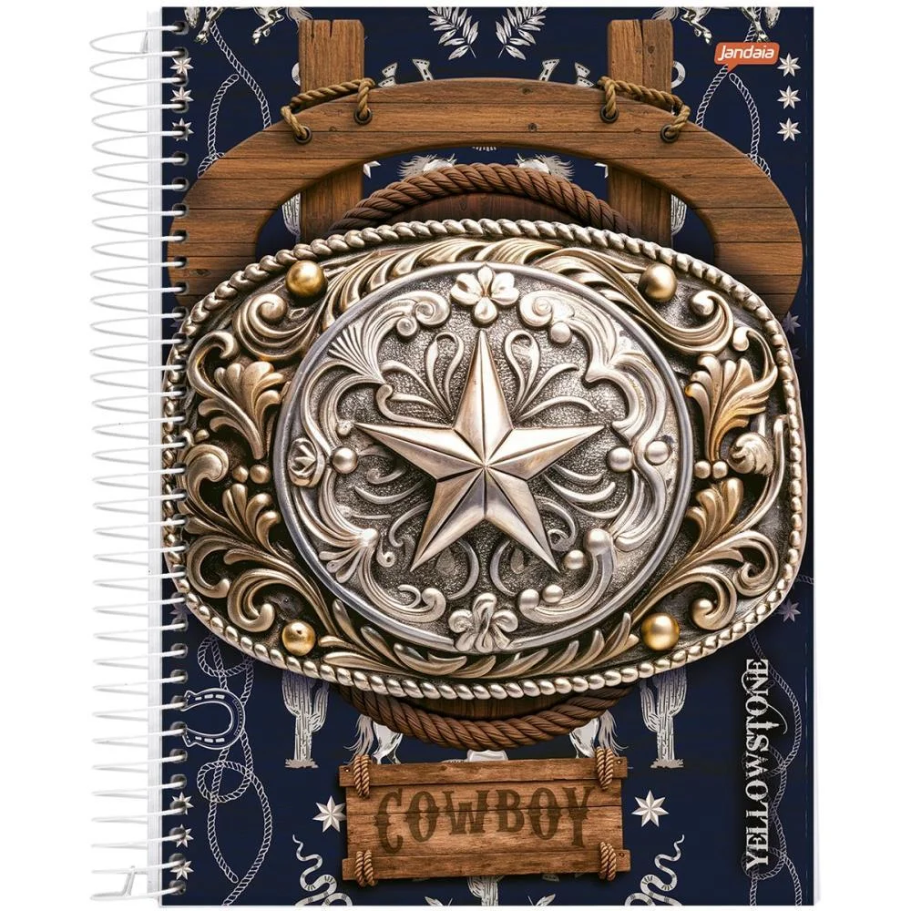 Caderno 10X1 Capa Dura Rodeio 160Fls. I.a Jandaia (Pct.c/04) - imagem 4