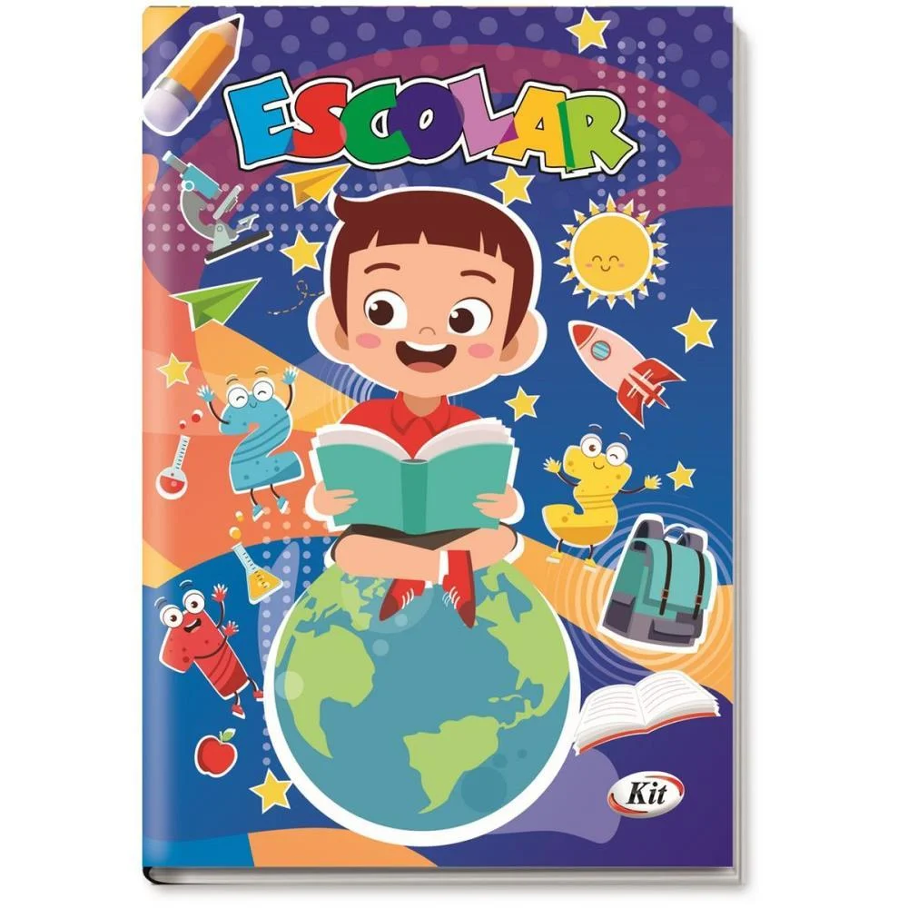 Agenda Permanente Estudante Masculina 120X170 64 Kit (Unidade) - imagem 4