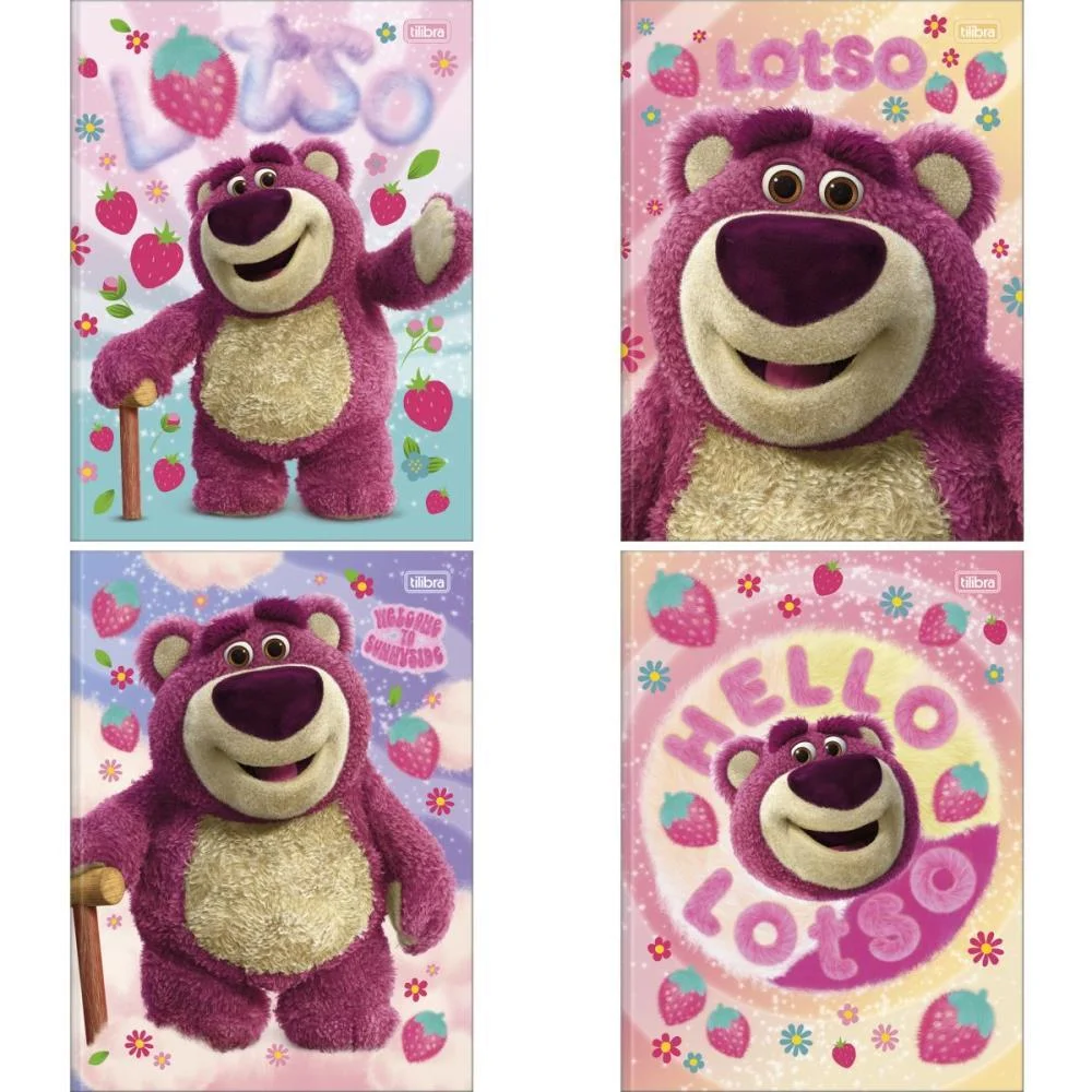 Caderno Brochurao Capa Dura Lotso 80Fls Tilibra (Pct.c/05) - imagem 2