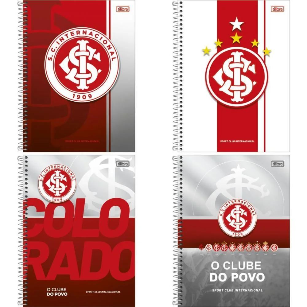 Caderno 01X1 Capa Dura Internacional 80Fls Tilibra (Pct.c/04) - imagem 2