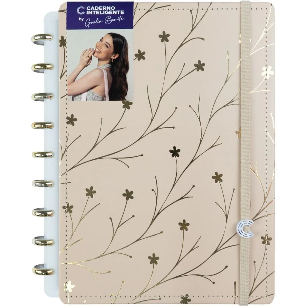 Caderno Inteligente Medio Miss Floral By Giulia Benite 8 Caderno Inteligente (Unidade) - imagem 4