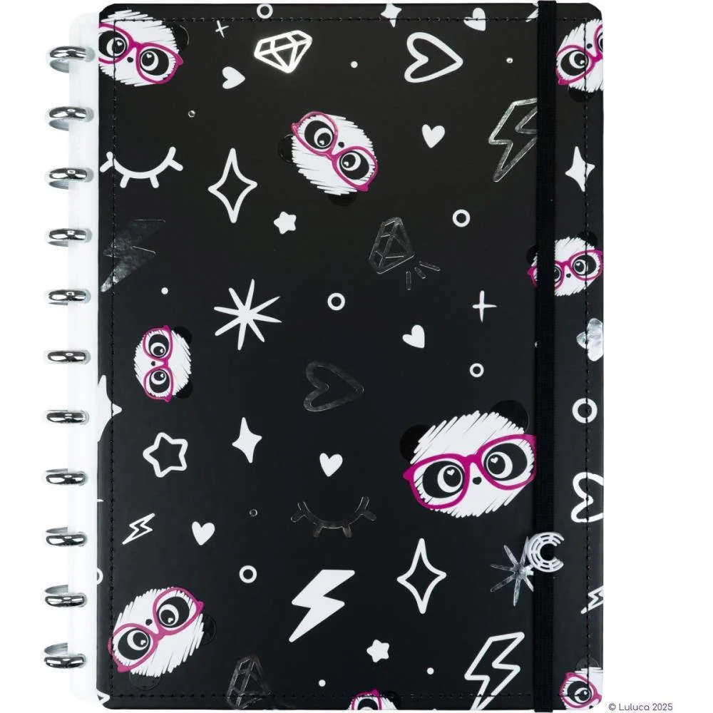 Caderno Inteligente Grande Luluca Pandalu Star 80Fls Caderno Inteligente (Unidade) - imagem 2