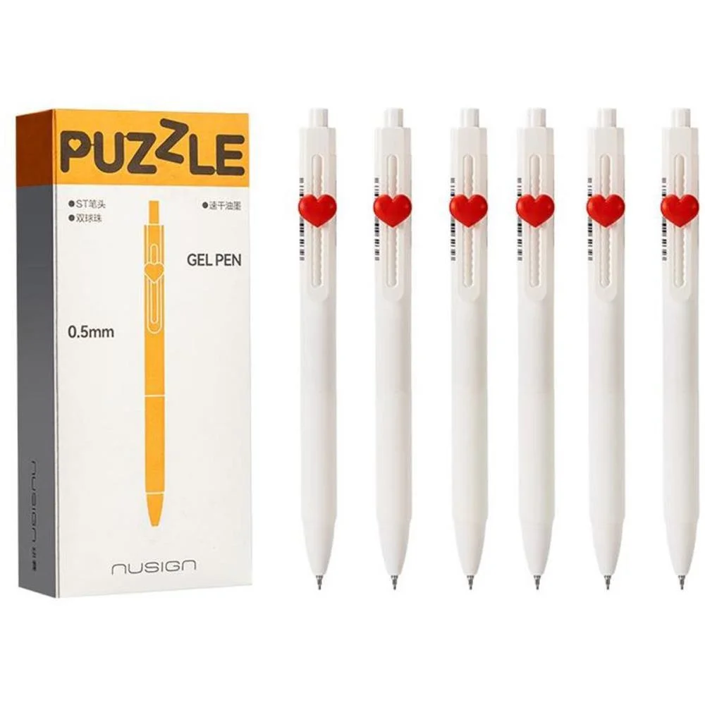 Caneta Gel Puzzle Retratil Ponta 0,5Mm Deli (Cx.c/12) - imagem 3