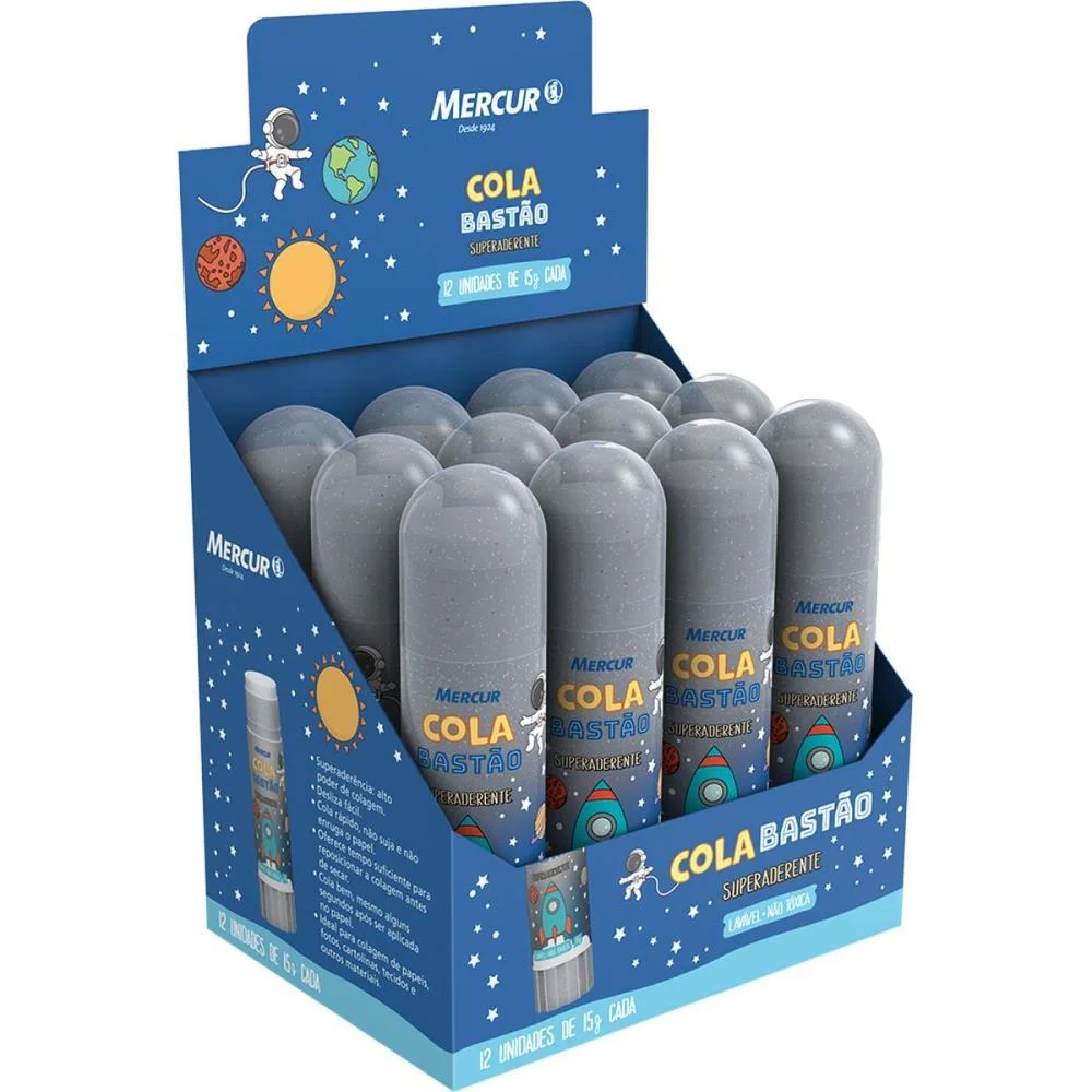 Cola Em Bastao Sistema Solar 15G Mercur (Cx.c/12) - imagem 5