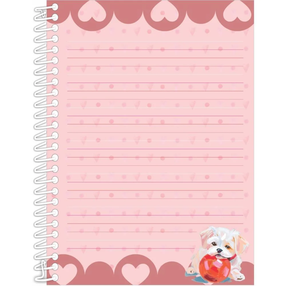 Caderno 01X1 Capa Dura Sweet Dreams 80Fls Papel Carta Tamoio (Pct.c/04) - imagem 8
