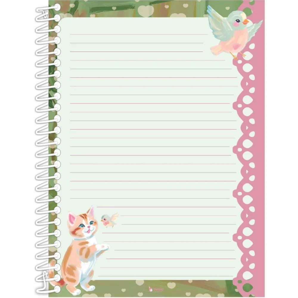 Caderno 10X1 Capa Dura Sweet Dreams 160Fls Papel Cart Tamoio (Pct.c/02) - imagem 6