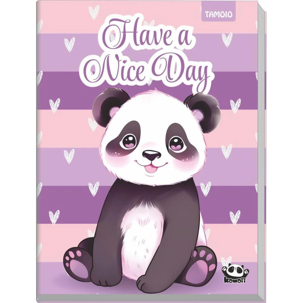 Caderno Brochura 1/4 Capa Dura Kawaii 96 Folhas Tamoio (Pct.c/04) - imagem 6