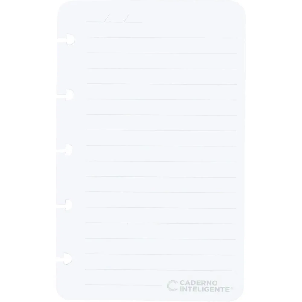 Caderno Inteligente Refil Inteligine Pautado 120G 50Fls Caderno Inteligente (Pacote) - imagem 2