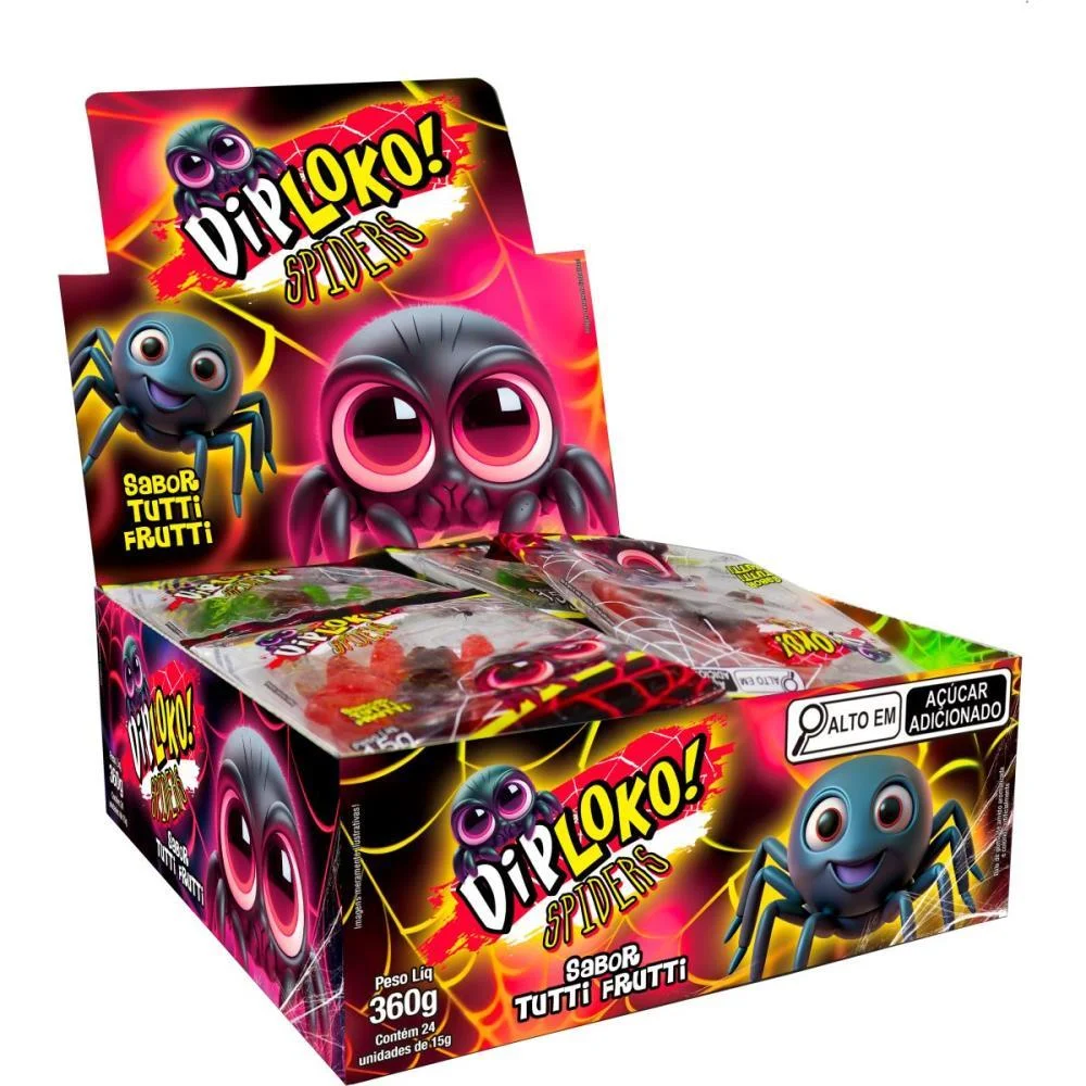 Doce Spider Danilla Foods (Dp.c/24) - imagem 3