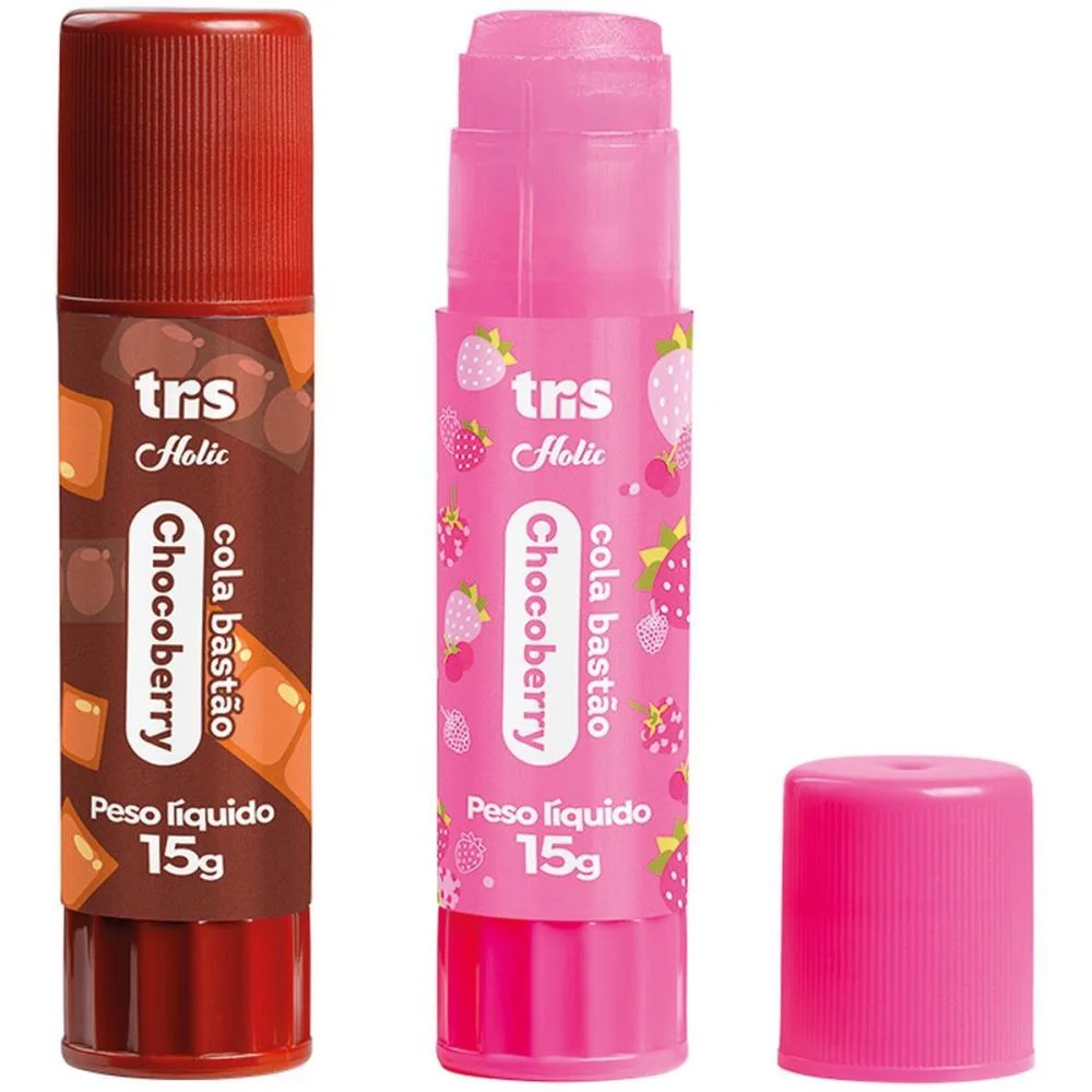Cola Em Bastao Tris Chocoberry 15G. Summit (Dp.c/12) - imagem 2