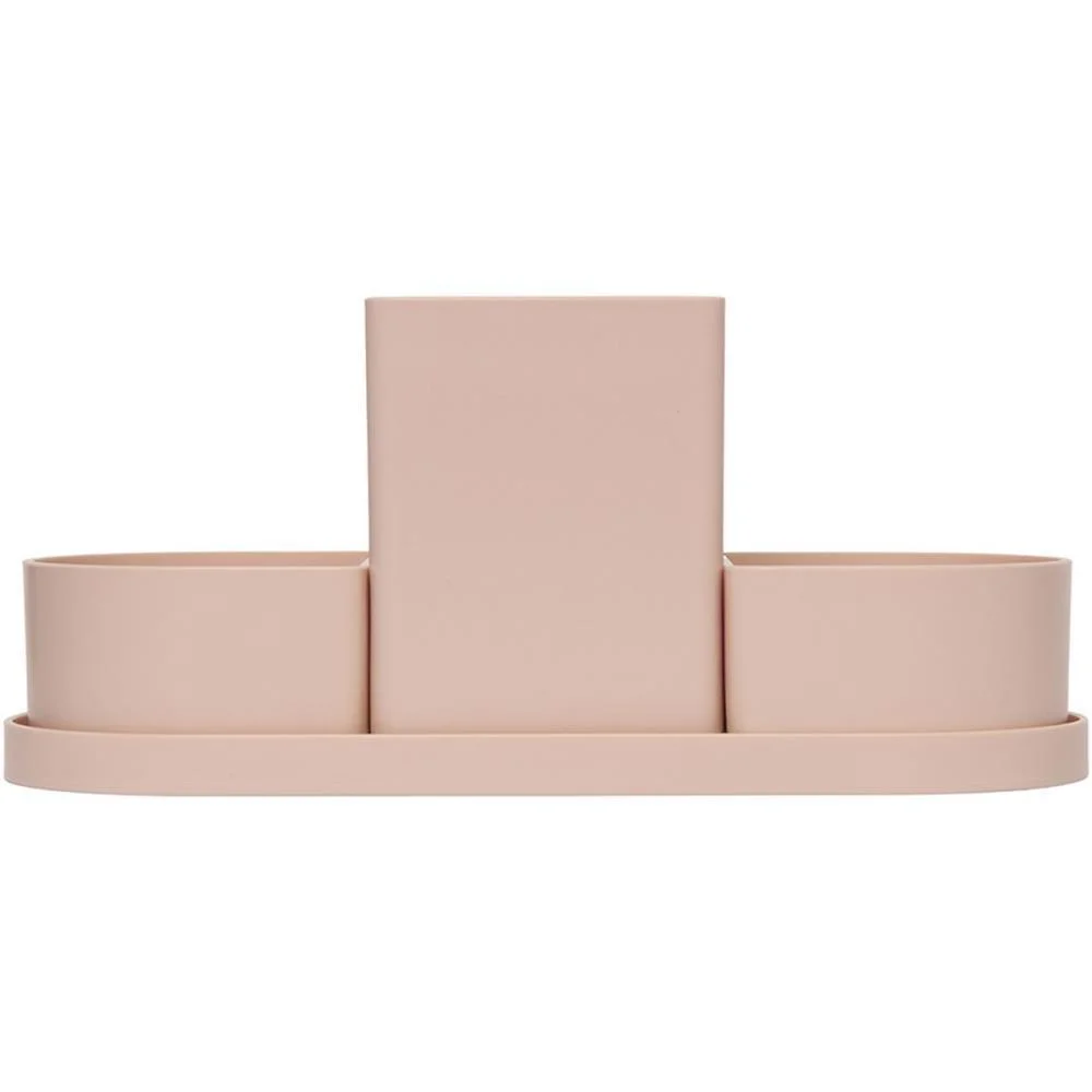 Acessorio Para Mesa Organizador Triple Rosa Antigo Polibras (Kit) - imagem 4