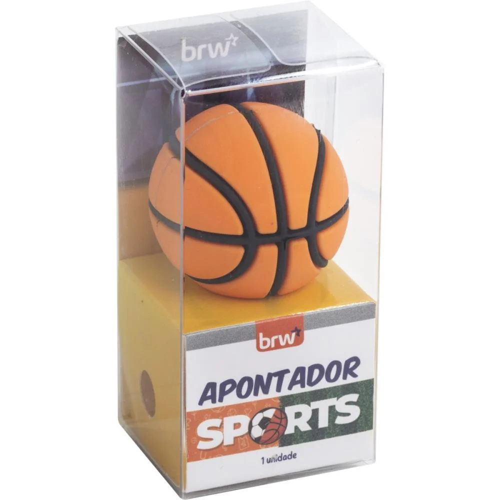 Apontador Sem Deposito Sports Plastico (S) Brw (Dp.c/12) - imagem 5