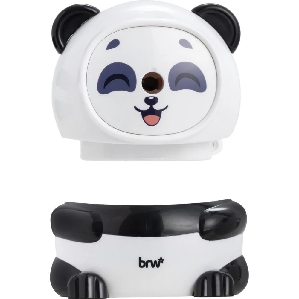 Apontador Com Deposito Panda Com Manivela Brw (Unidade) - imagem 6