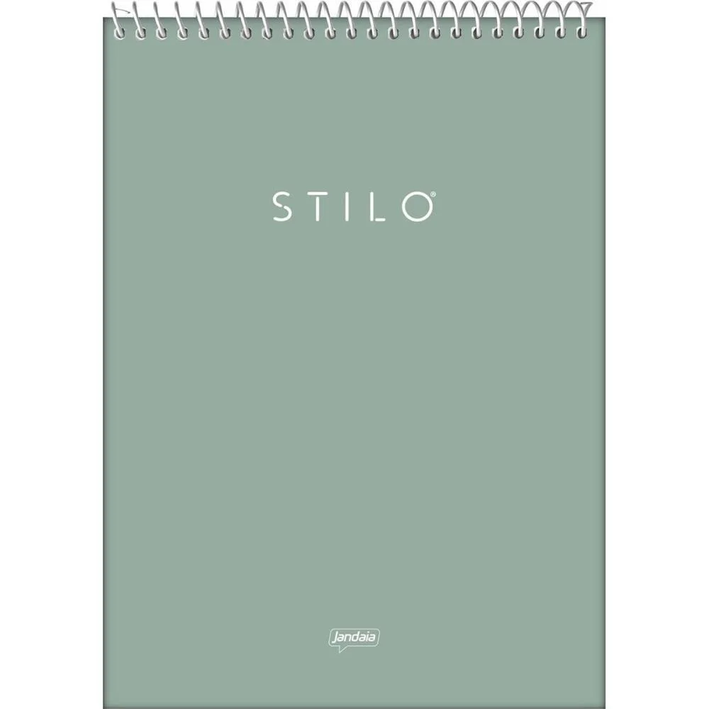 Caderno 01X1 Capa Dura Stilo Trend Topo Canhoto 80Fls Jandaia (Pct.c/04) - imagem 6