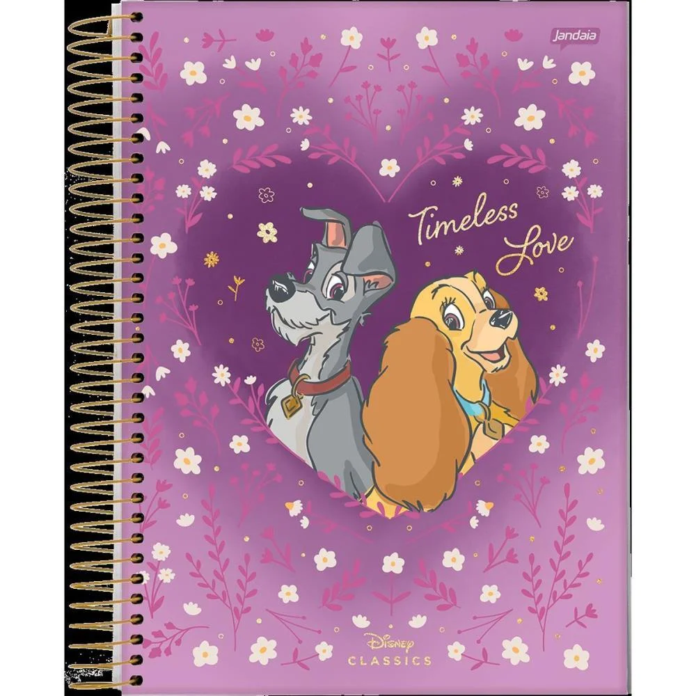 Caderno 10X1 Capa Dura Disney Classicos 160Fls. I.a Jandaia (Pct.c/04) - imagem 7