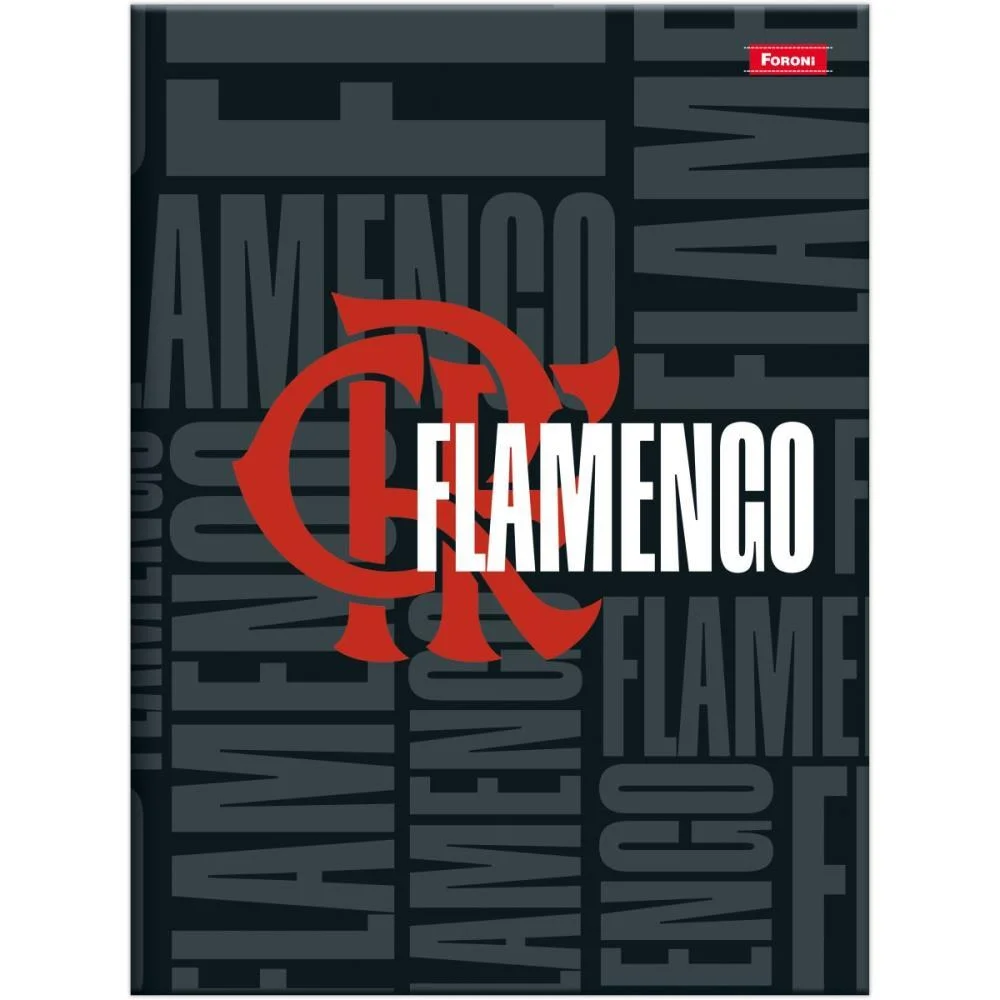 Caderno Brochura 1/4 Capa Dura Flamengo 80Fls Foroni (Pct.c/05) - imagem 2