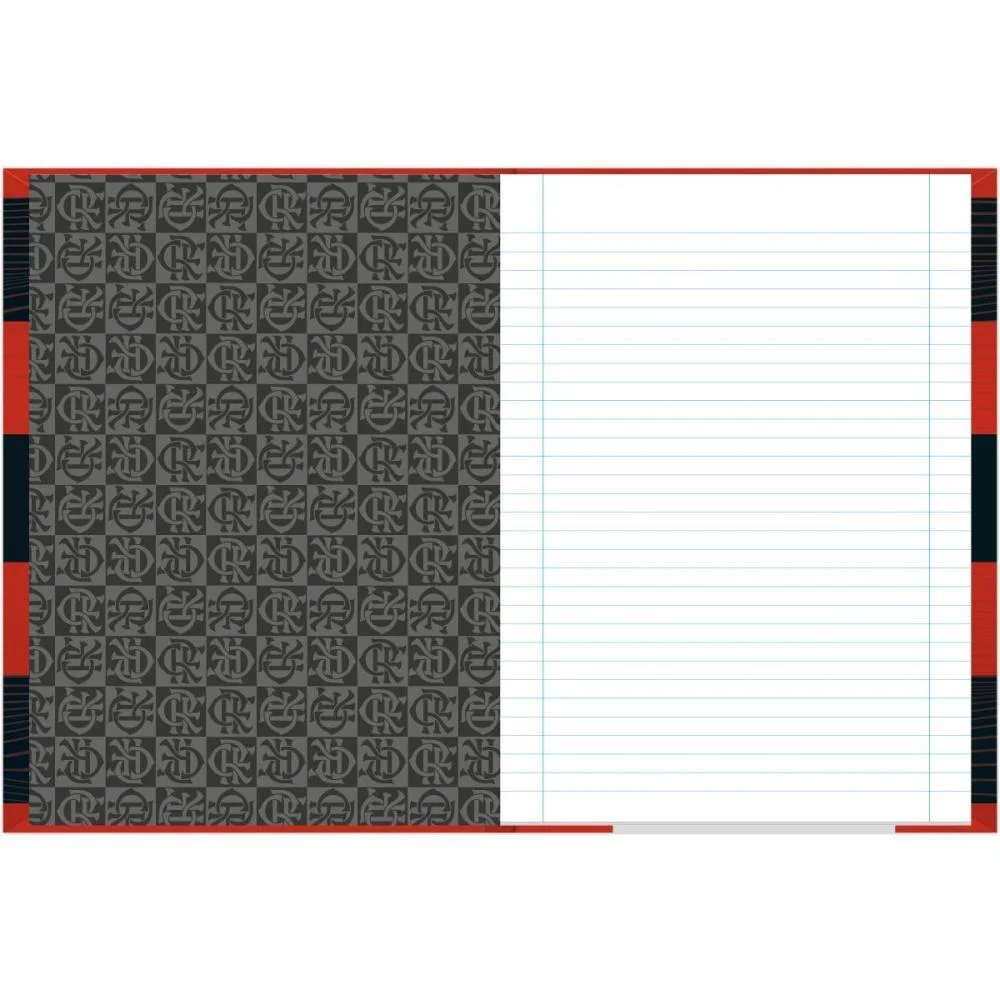 Caderno Brochura 1/4 Capa Dura Flamengo 80Fls Foroni (Pct.c/05) - imagem 7