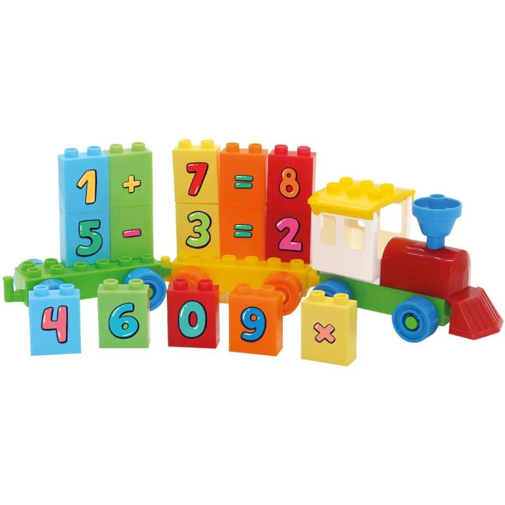 Brinquedo Para Montar Trenzinho Educativo Num. E Cia Monte Libano (Unidade) - imagem 3