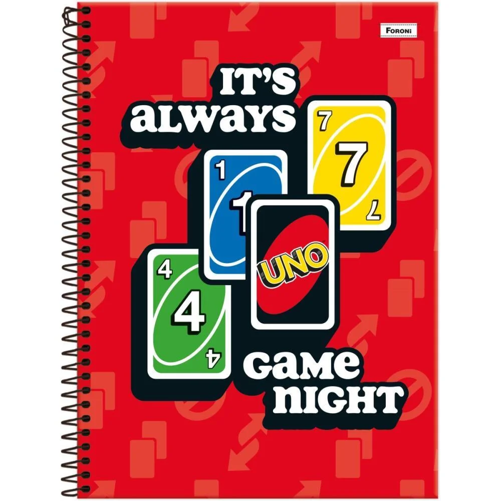 Caderno 10X1 Capa Dura Uno 160Fls Foroni (Pct.c/04) - imagem 4