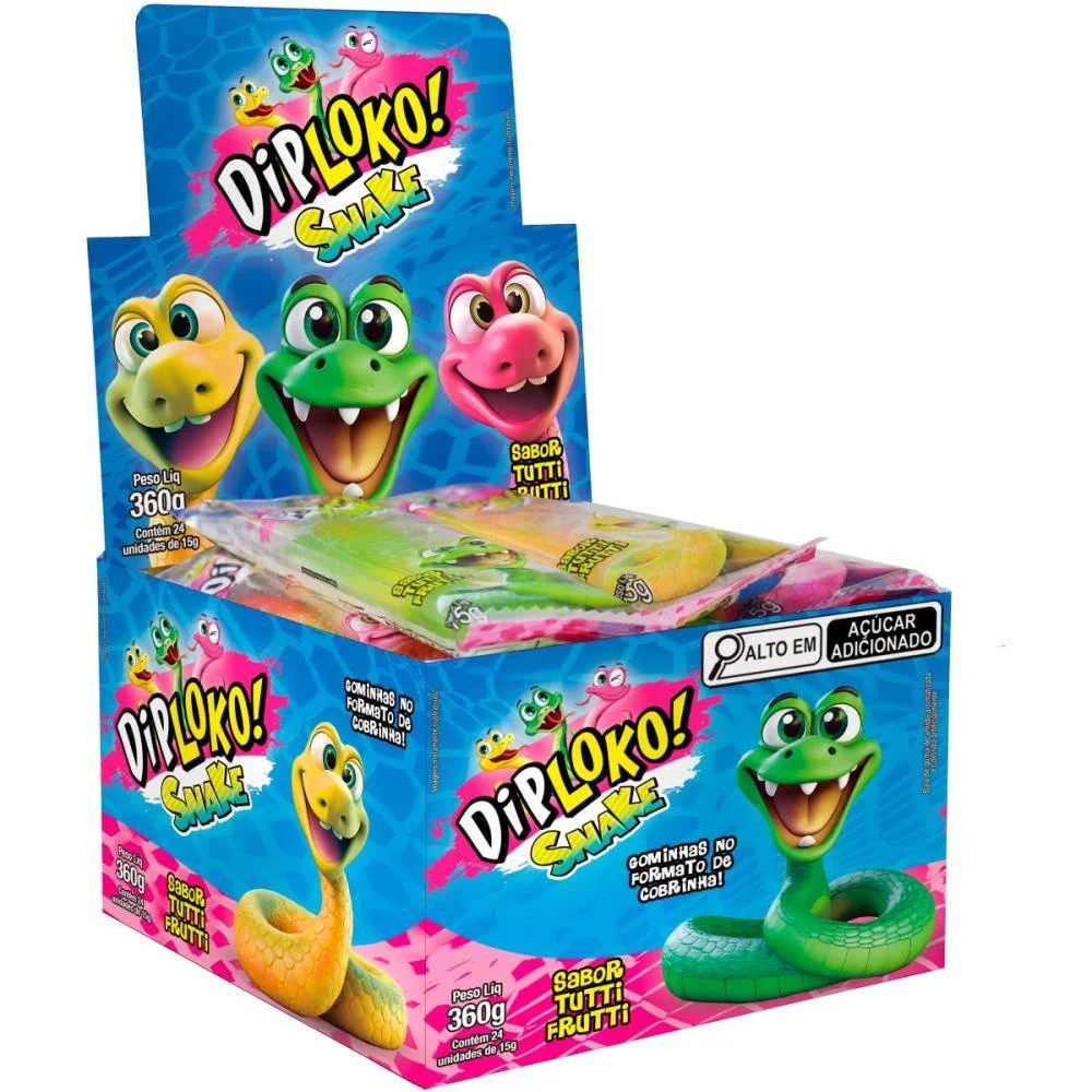 Doce Snake Danilla Foods (Dp.c/24) - imagem 2