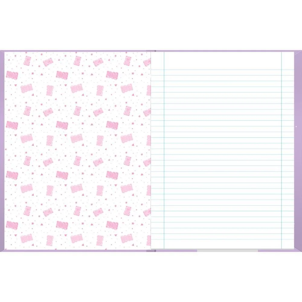 Caderno Brochurao Capa Dura Sugar Rush 80F Foroni (Pct.c/05) - imagem 6