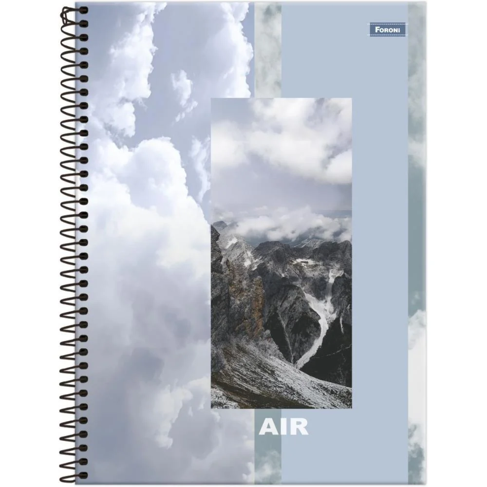 Caderno 01X1 Capa Dura 4 Elementos Mais 96Fls Foroni (Pct.c/04) - imagem 5