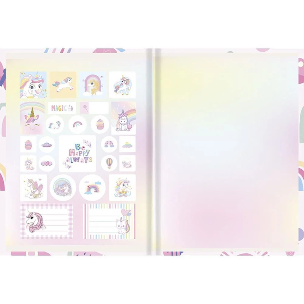 Caderno Brochurao Capa Dura Arc-En-Ciel 80F Animativa (Pct.c/05) - imagem 3