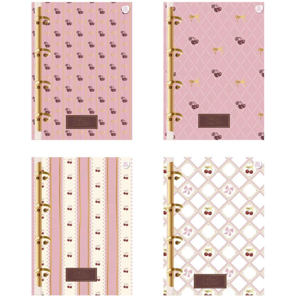 Caderno Argolado Sweet Cherry 160F Animativa (Unidade) - imagem 2
