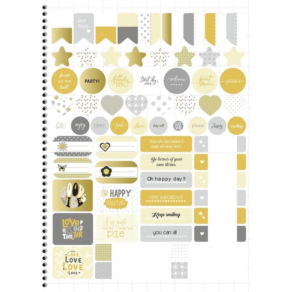 Caderno 15X1 Capa Dura Happen 240F Animativa (Pct.c/02) - imagem 5
